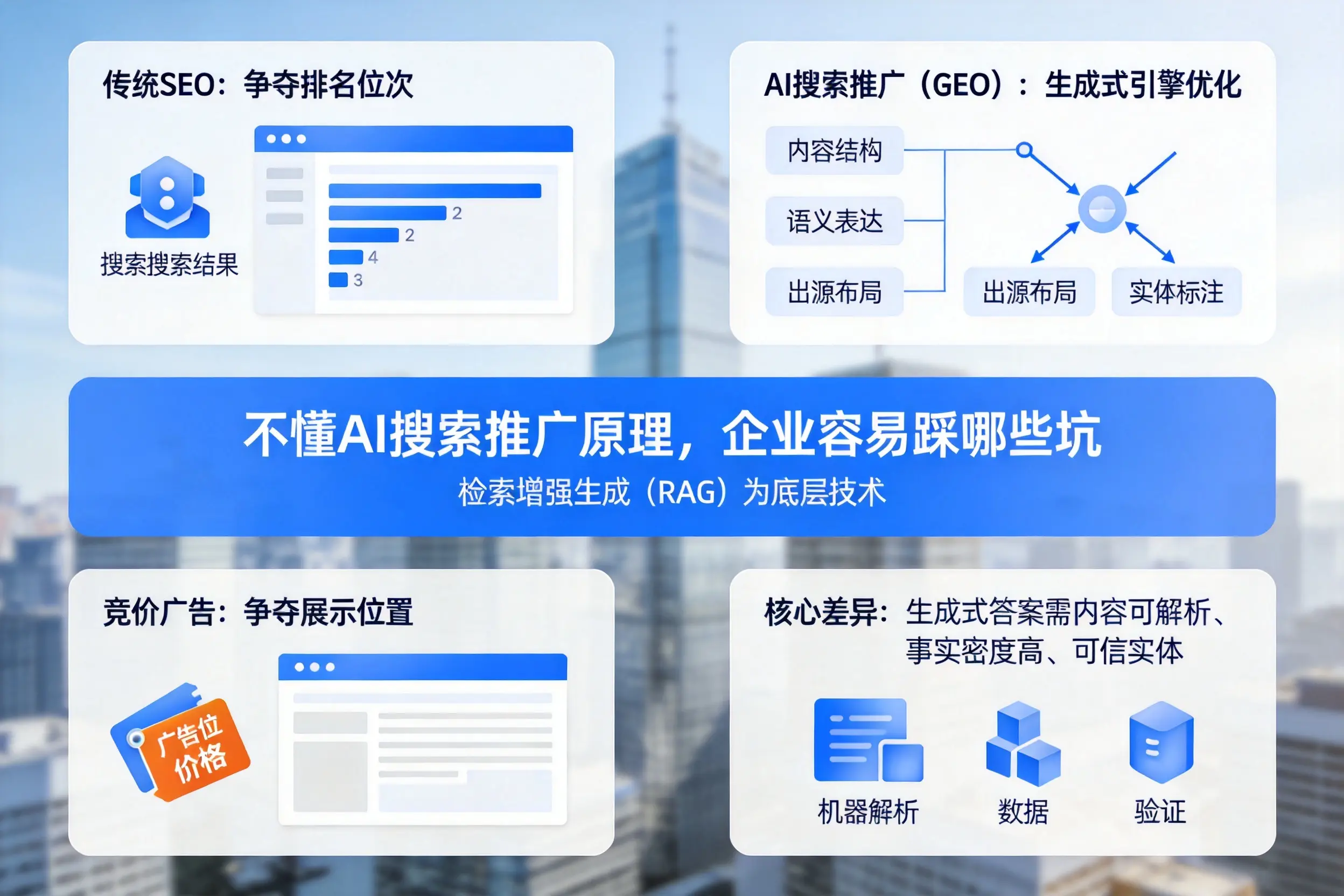 不懂AI搜索推广原理，运城企业容易踩哪些坑