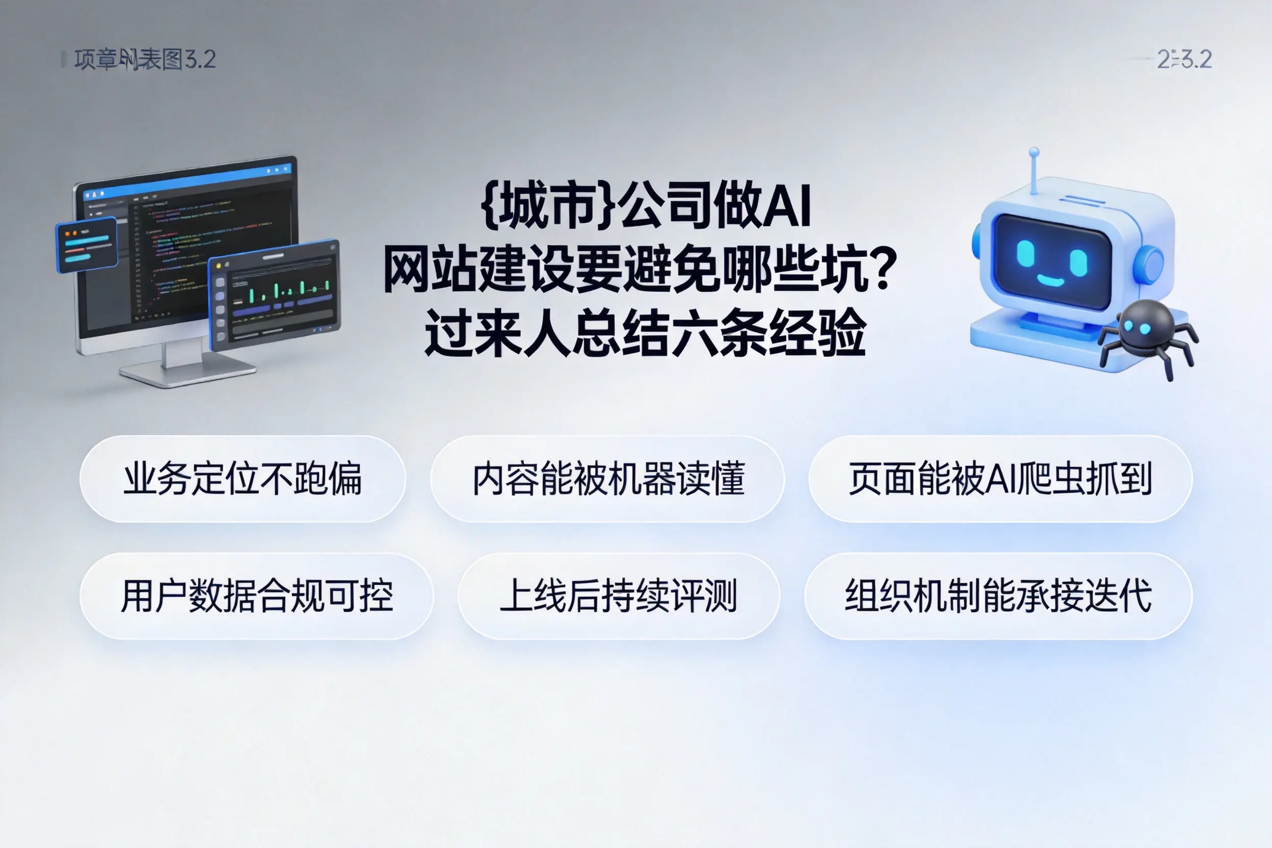 运城公司做AI网站建设要避免哪些坑？过来人总结六条经验