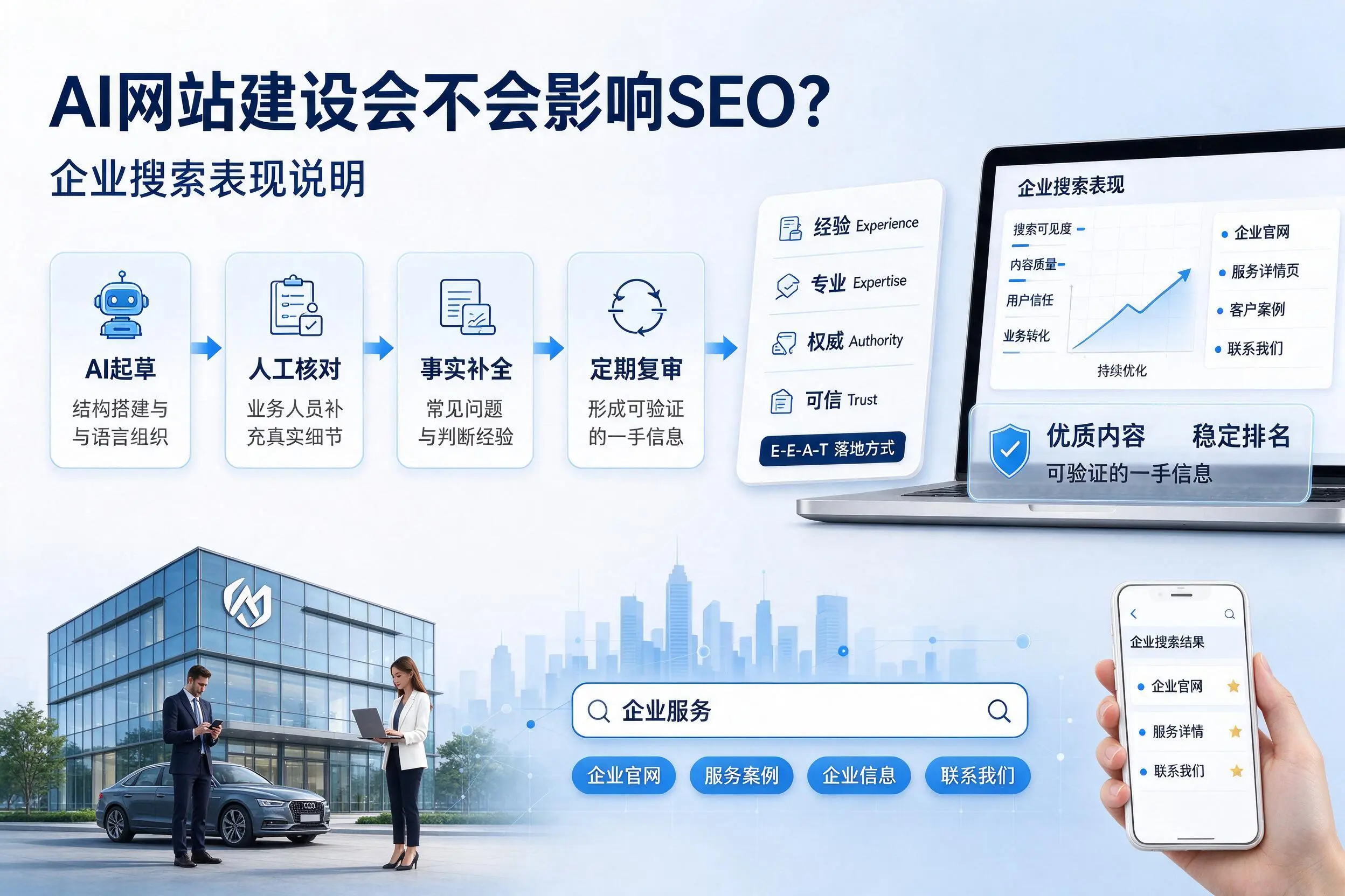 AI网站建设会不会影响SEO？运城企业搜索表现说明