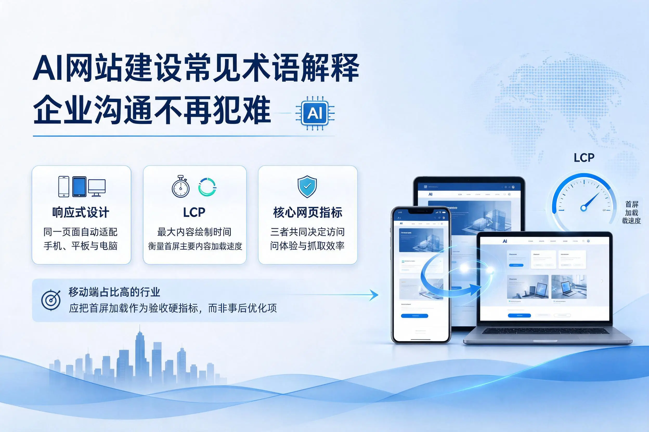 AI网站建设常见术语解释,运城企业沟通不再犯难