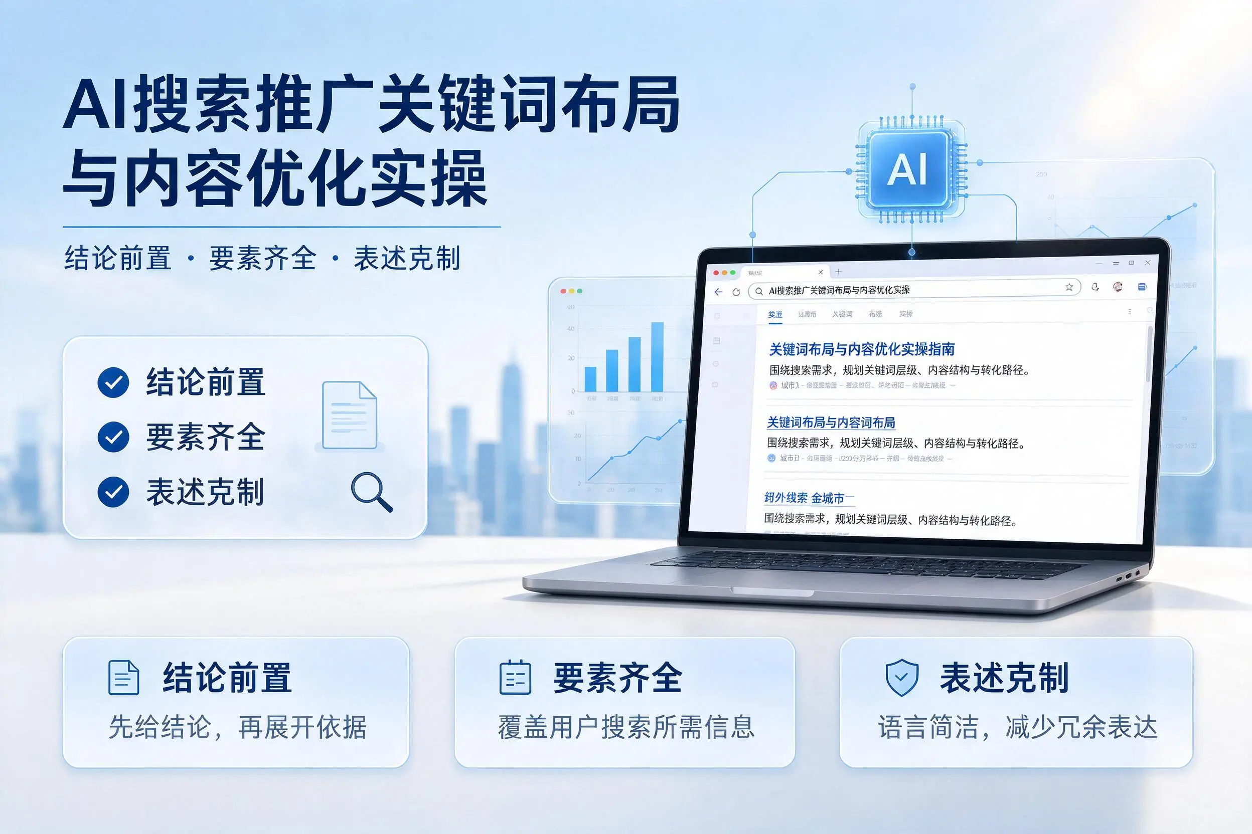 运城AI搜索推广关键词布局与内容优化实操